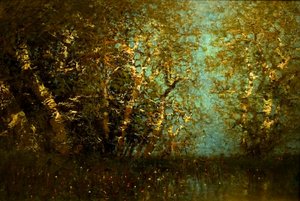  NyirfaerdonEnglish: Birch Forestn by Laszlo Mednyanszky